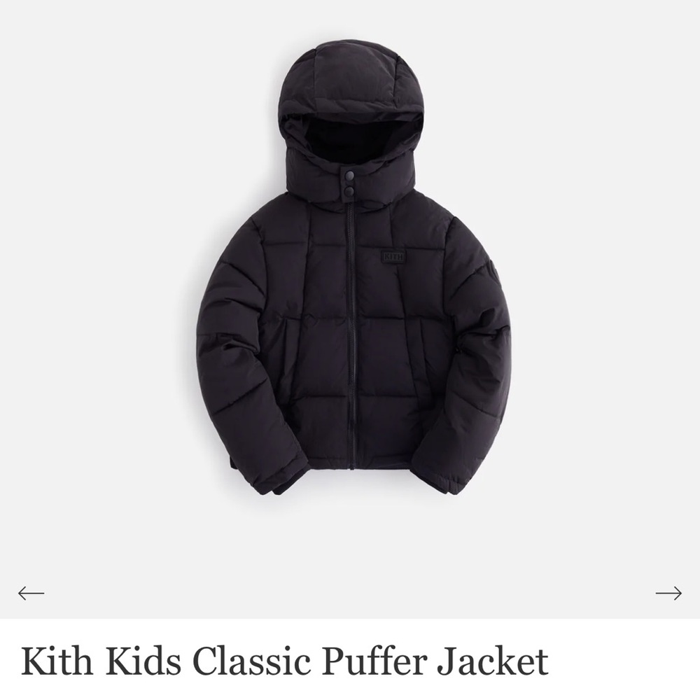 Kids kith coat-sold out on website